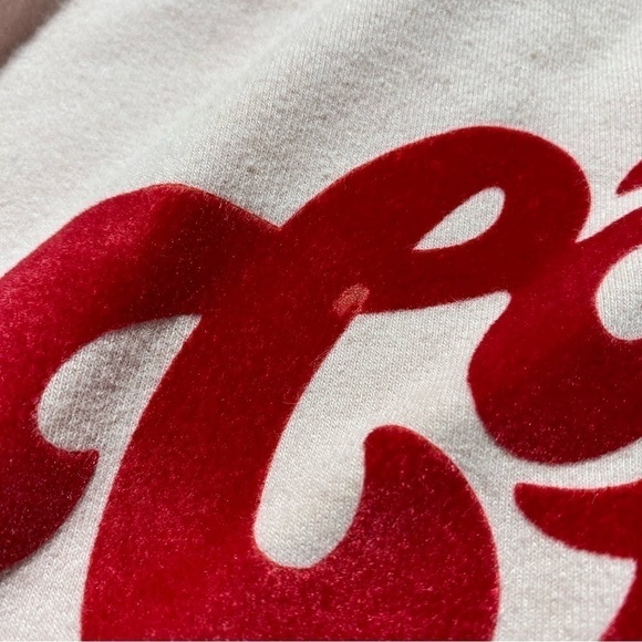 Wild Fox Coffee & Sunshine Crewneck Lightweight Sweatshirt, Pink/Red, Size XL - Picture 10 of 10